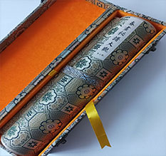 南充市书画装裱案例